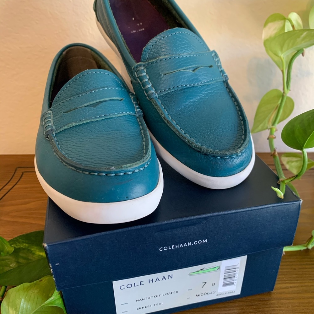 Ernest teal Nantucket Loafer